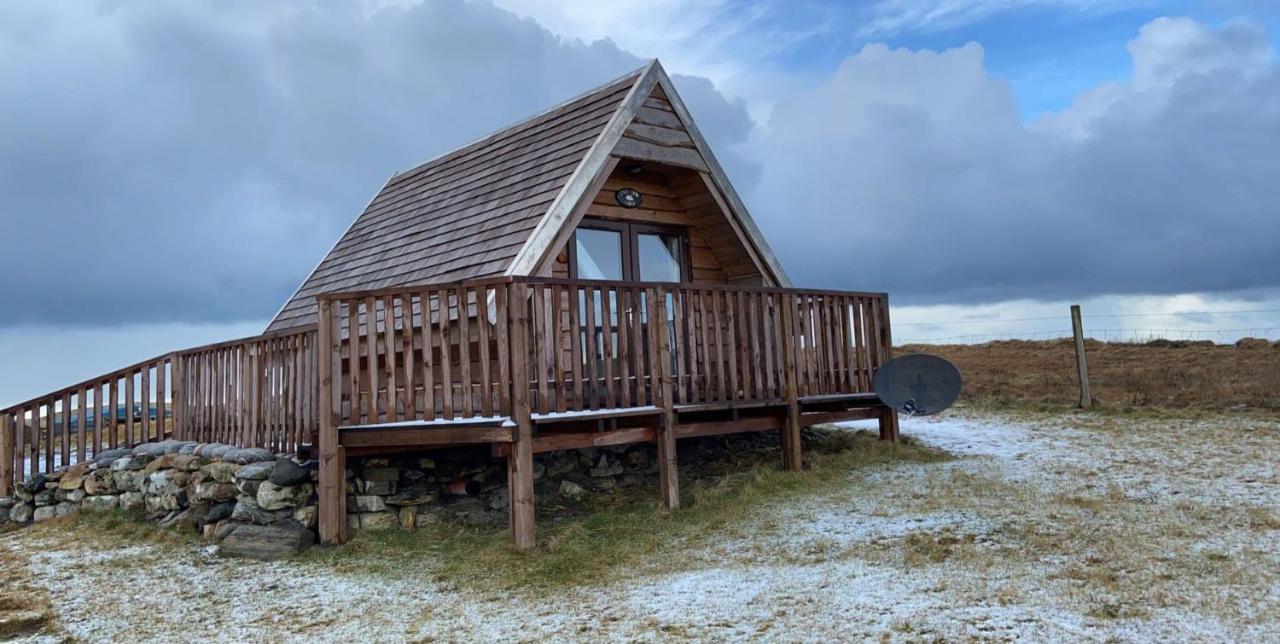 Swan View Lodge - North Uist Lochmaddy Exterior foto
